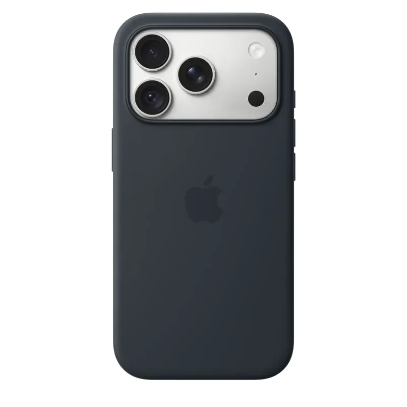 iPhone 18 Pro Silicone Case with MagSafe - Navy Blue, Model A3701
