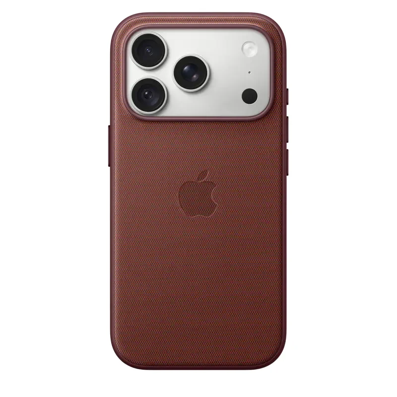 iPhone 18 Pro TechWoven Case with MagSafe - Burgundy, Model A3703