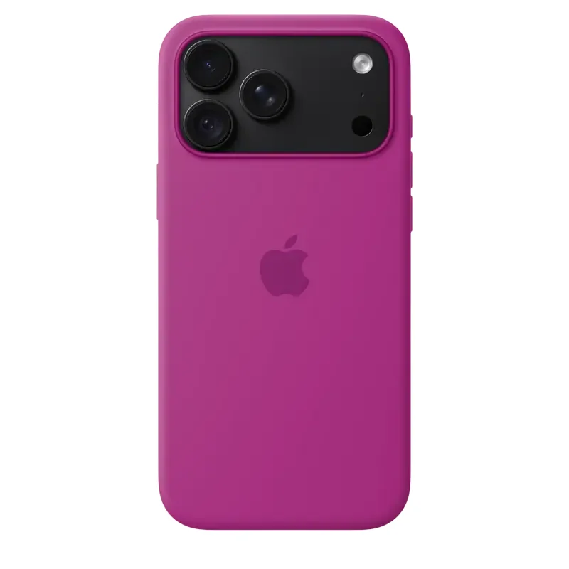 iPhone 18 Pro Max Silicone Case with MagSafe - Magenta, Model A3702