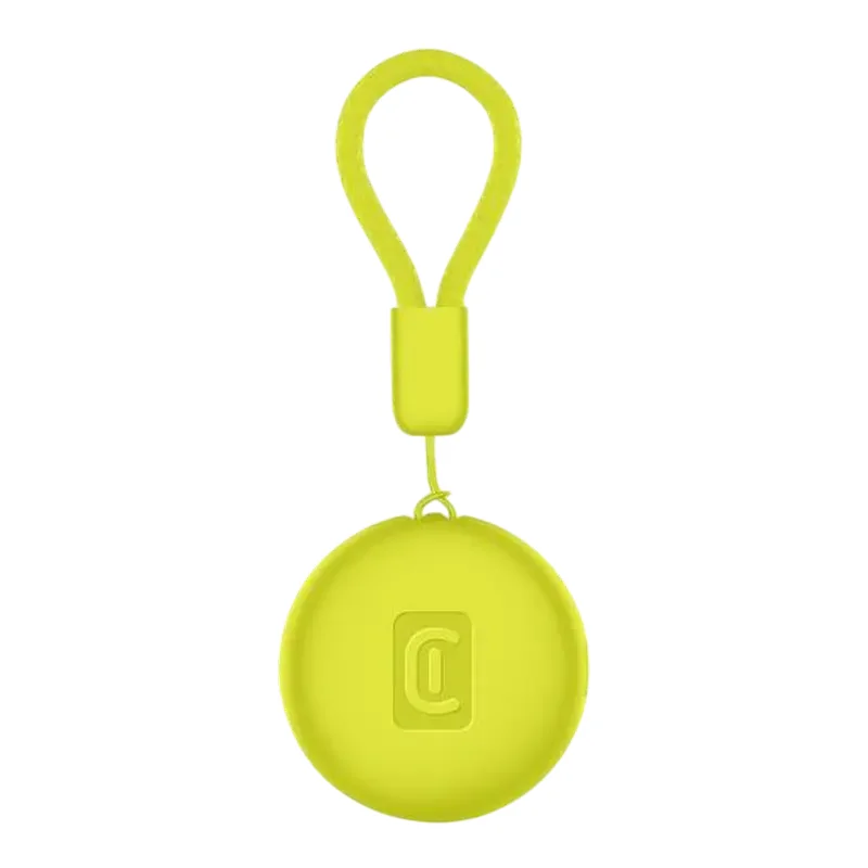 Smart Tracker Cellularline Tracy Tag, Yellow