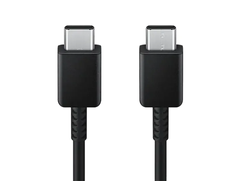 Cablu încărcare și sincronizare Samsung USB-C to USB-C Cable 3A, USB Type-C/USB Type-C, 1,8m, Negru