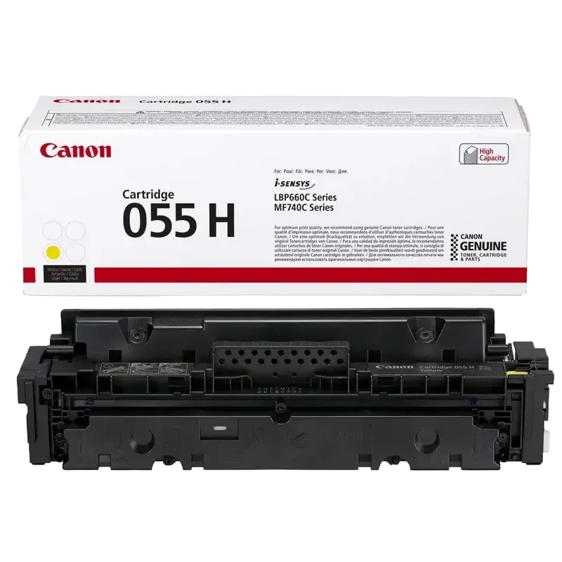 Laser Cartridge Canon CRG-055H, Yellow