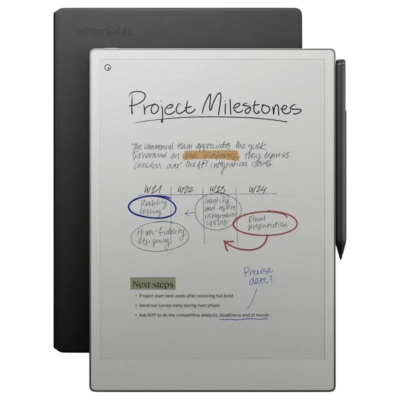 eBook Reader reMarkable Paper Pro - Book Folio Premium, Negru