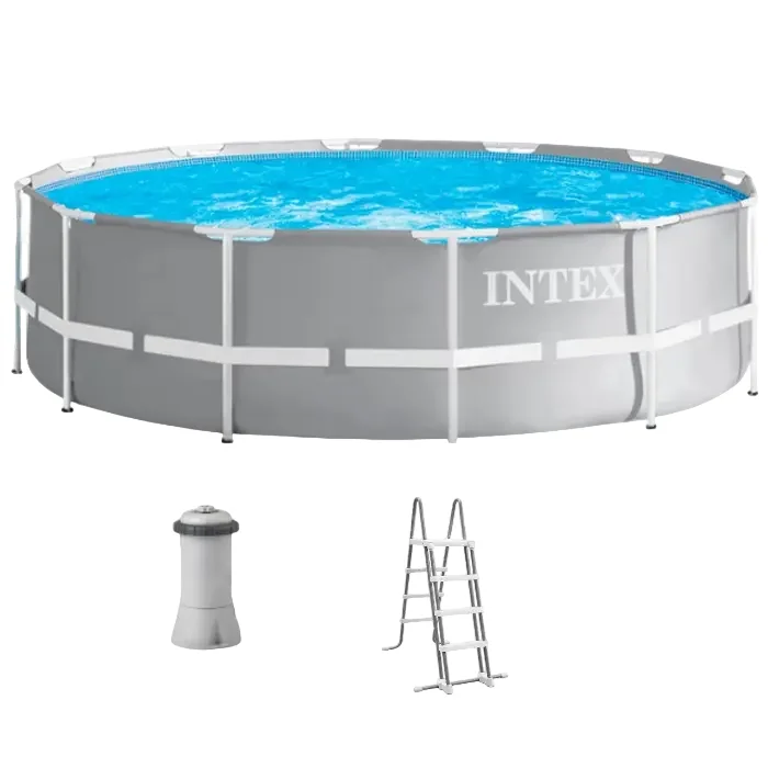 Framed Pool Intex Prism Frame, 8592L, Grey, 26716