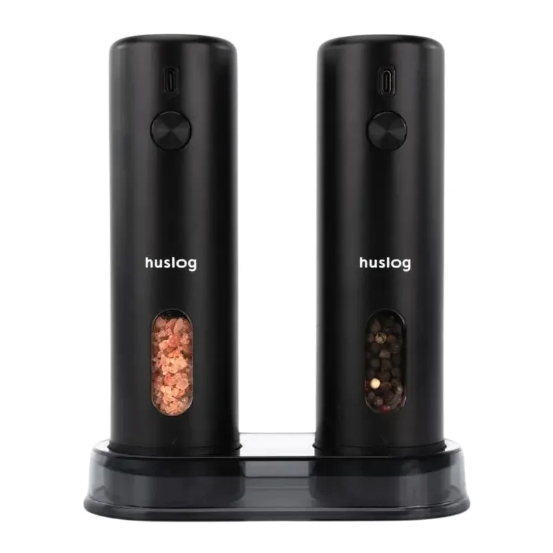 Huslog Set of electric grinders with USB charging - Black
