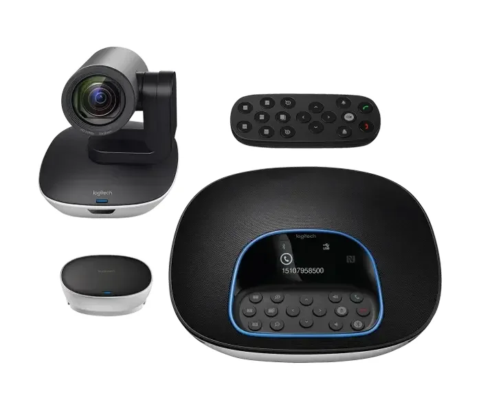 Webcam Logitech GROUP, Full-HD 1080P, Black