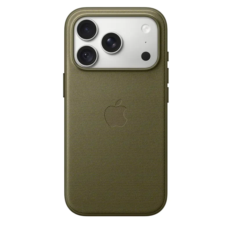 iPhone 18 Pro TechWoven Case with MagSafe - Olive, Model A3703