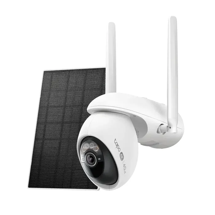 TP-Link Outdoor TAPO C665G KIT, 4K 8Mpix, IP65, Pan/Tilt, 4G/LTE, Battery Powered Security Camera +