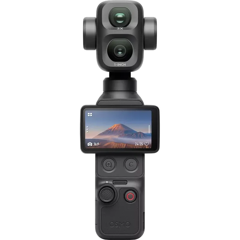 Camera Action cu stabilizator DJI Osmo Pocket 4P Standard Combo, Classic Black