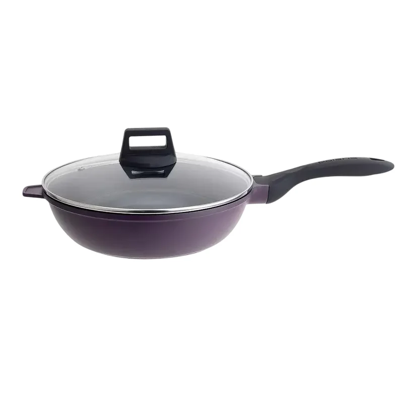 Frying pan Polaris ECO collection-28ST, 28cm, Purple