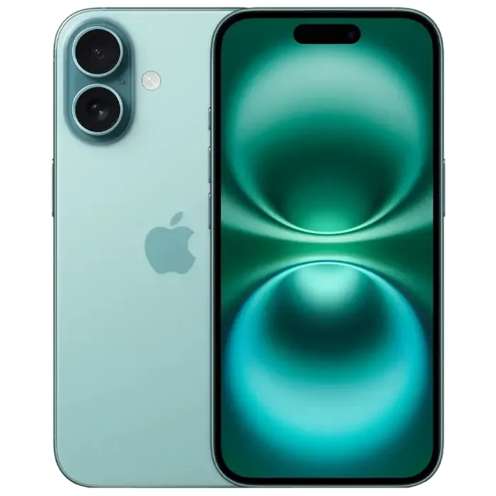 Smartphone Apple iPhone 16, 128GB, Teal