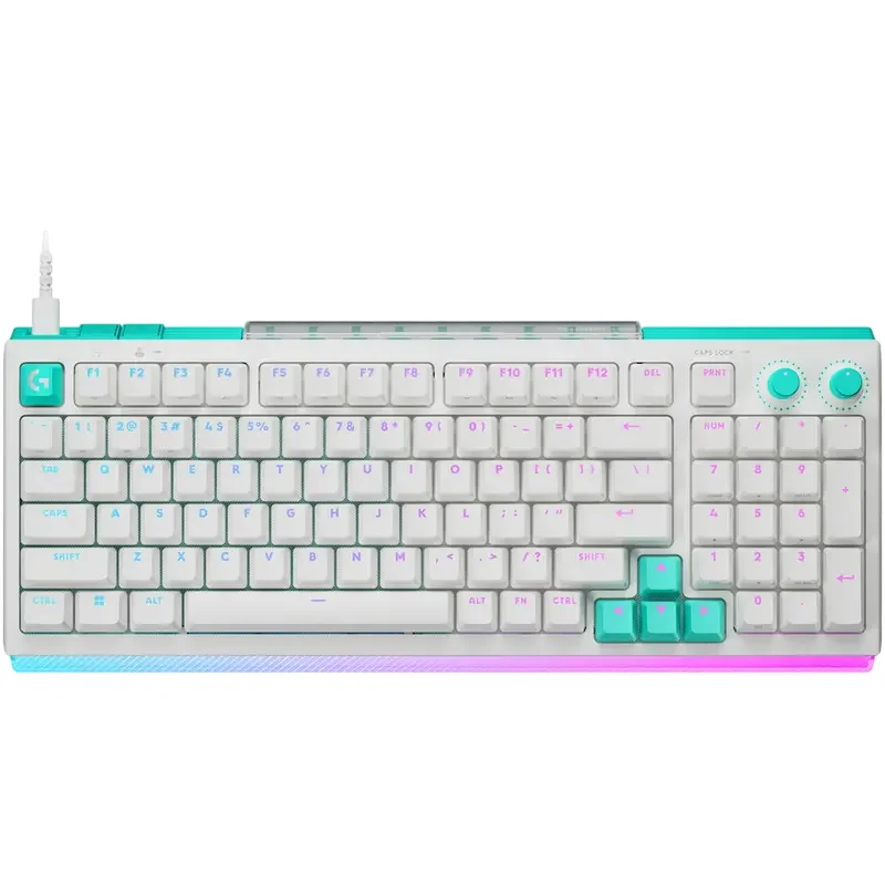 Gaming Keyboard Logitech G512 X 98 Wired, EMEA28i - 935 - Tactile,White