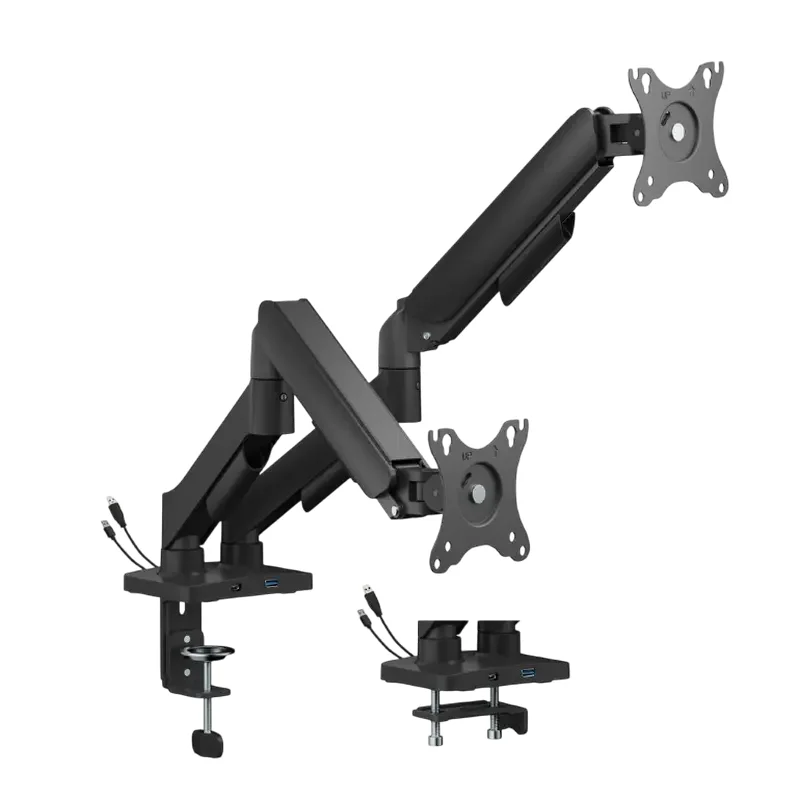 Настольный кронштейн для монитора Gembird MA-DA2U-01, Черный