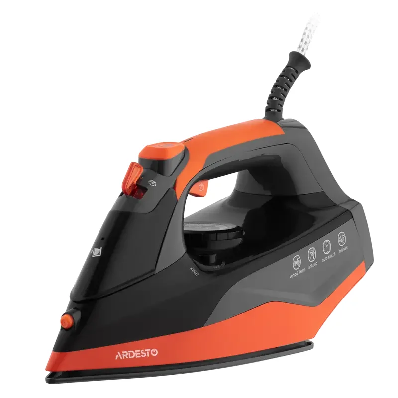 Утюг Ardesto IR-C2233-GR, 2200Вт, Черный | Оранжевый