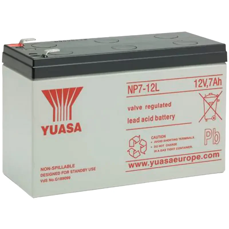 Backup Battery Yuasa NP7-12L-TW, 12V 7