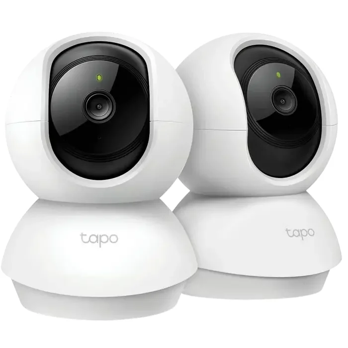 TP-Link Indoor TAPO C210 (2-pack), 3Mpix, Pan/Tilt Home Security Wi-Fi Camera