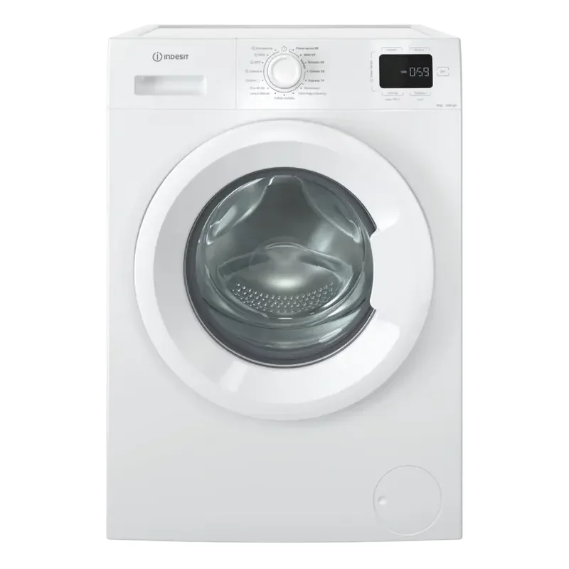 Mașină de spălat Indesit IM 640 MY, 6kg, Alb