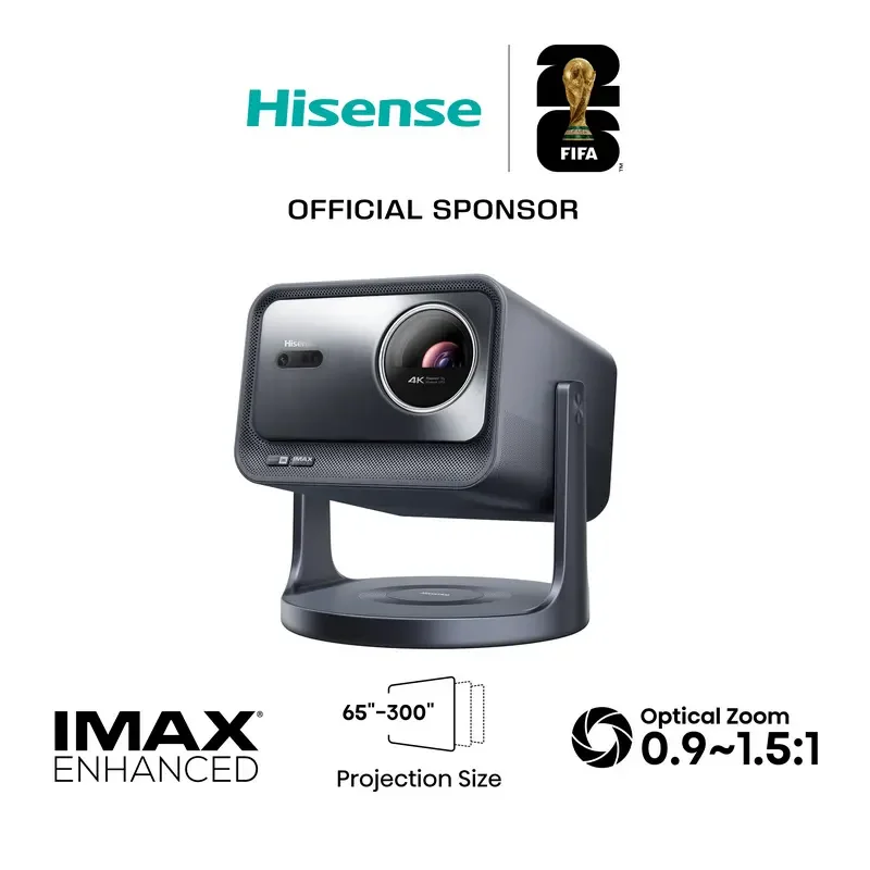 Проектор Hisense C2 Pro, 2600ANSI Lumens, 4K UHD (3840×2160)