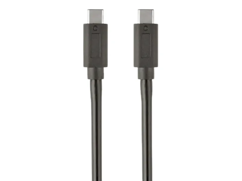 Кабель для зарядки и синхронизации Cablexpert CCP-USB3.1-CMCM-1M, USB Type-C/USB Type-C, 1м, Чёрный