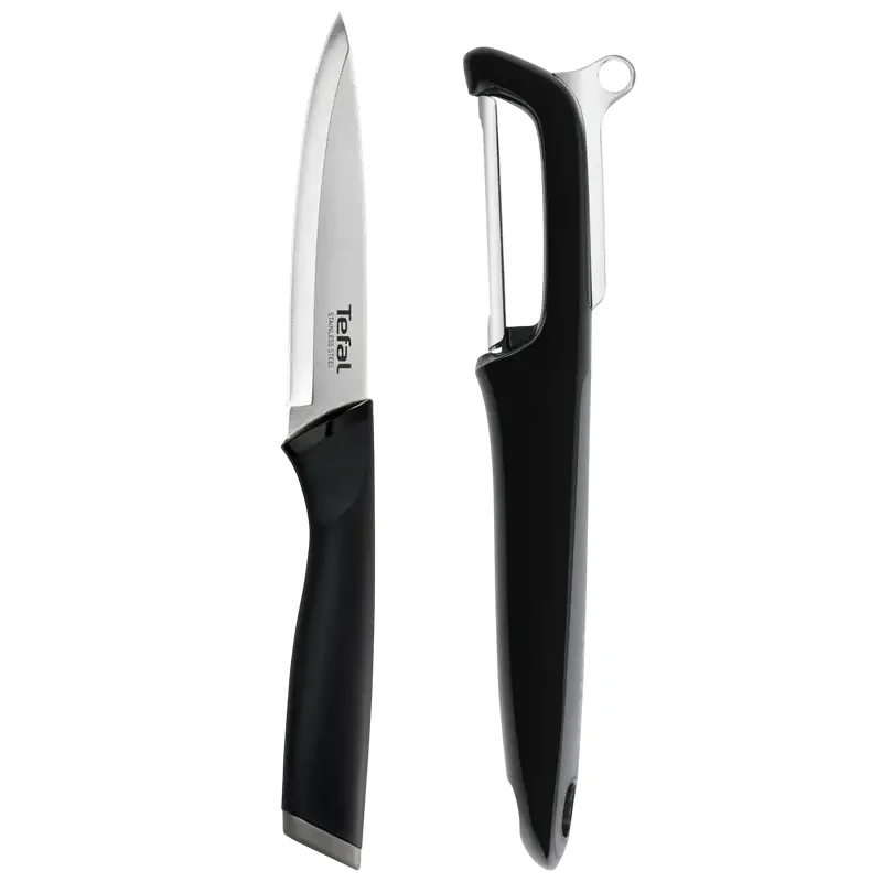Set de Cuțite Tefal K2219255, Negru / Inox