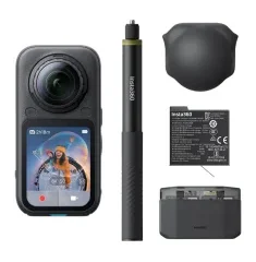 Camera Action Insta360 X6 Essentials Bundle, Midnight Black
