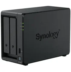 SYNOLOGY  "DS725+", 2-bay, AMD Ryzen 2-core 2.6-3.1Ghz, 1x4Gb+1Slot, 1x2.5GbE, 1x1GbE, 2xM.2 NVMe