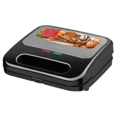 Multifunction Sandwich-Maker Ardesto SM-H400S, Black | Stainless Steel