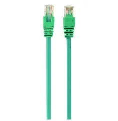 Patch cord Cablexpert PP12-0.25M/G, CAT5e UTP, 0,25m, Verde