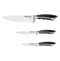 Set de Cuțite Polaris Millennium-3SS, Negru