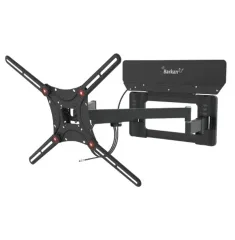 Wall Mount Barkan ''VTM464L'' Black 13"-90" Full Motion, max.60kg, VESA mm: up to 600x400mm