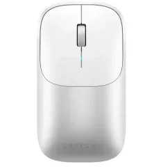 Wireless Mouse Satechi Slim EX, 3 buttons, Ambidextrous, Rechargeable, Bluetooth 5.0, Silver