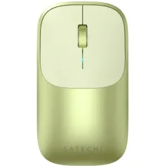Wireless Mouse Satechi Slim EX, 3 buttons, Ambidextrous, Rechargeable, Bluetooth 5.0, Citrus