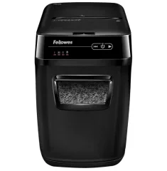 Fellowes  AutoMax™200M, DIN Level P-5, Cross 4x38mm, Paper feeder: 200sheets, Vol.32 lit. Paper Clip