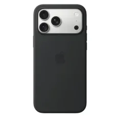 iPhone 18 Pro Max Silicone Case with MagSafe - Black,  Model A3702