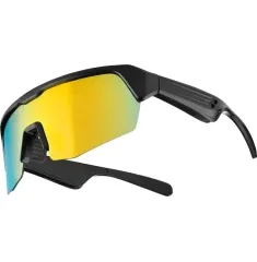 Ochelari Cellularline Fast Vision Wireless Audio Sunglasses, Black