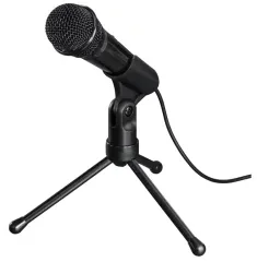 Microfon pentru calculator HAMA MIC-P35, Cu fir, Negru