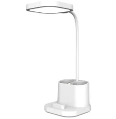 Desk Lamp Platinet Pen Holder PDL008 , White
