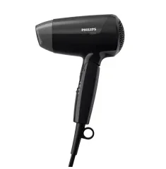 Compact hair dryer Philips EssentialCare BHC010/10, 1200 W, Black
