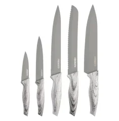 Knife Set Ardesto Black Mars, AR2105BG