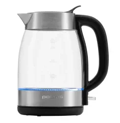 Электрочайник Polaris PWK 1817CGL, Нержавеющая сталь