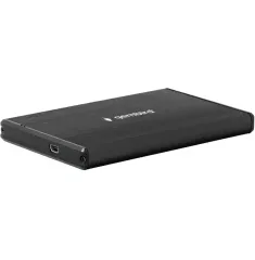 2.5" SATA HDD External Case miniUSB3.0, Aluminum Black, Gembird "EE2-U3S-3"