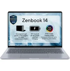 NB ASUS 14.0" Zenbook 14 UX3480AA Blue (Core Ultra 7 355 16Gb 512Gb Win 11)