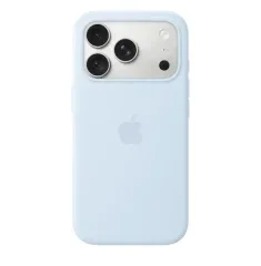 iPhone 18 Pro Silicone Case with MagSafe - Crisp Blue, Model A3701