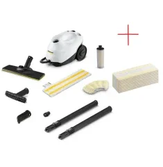 Steam Cleaner Karcher 1.513-650.0 (Set) SC 3 EasyFix + 2.863-299.0 Laveta de unica folosinta (5 buc.