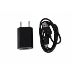 Wall Charger XPower + Lightning Cable, 2USB, 2.4A, Black