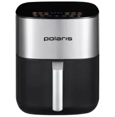 Friteuză cu aer cald Polaris PAF 6006DW, Negru | Oțel inoxidabil