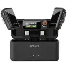 Microphone Wireless Microphone System Proove Forum Pro (Lightning/Type-C/AUX), Black