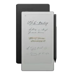 reMarkable Paper Pro Move 7.3" Bundle 2/64GB with Marker Plus Book Folio Cover, Leather Black