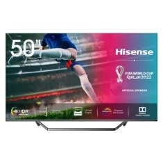 50" LED TV Hisense 50U7QF, Black (3840x2160 UHD, SMART TV, PCI 2700Hz, DVB-T/T2/C/S2)