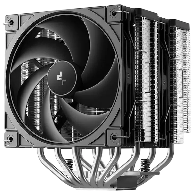 AC Deepcool "AG620 V2" (<29.22dBA, 500-200RPM, 70.09CFM, 2x120mm, 260W, 6x6mm, 1306g.)